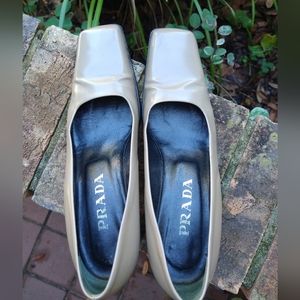 Prada vintage chunky heels